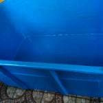 kolam/bak fiber ikan