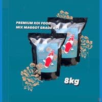 8kg mix maggot fuji koi food