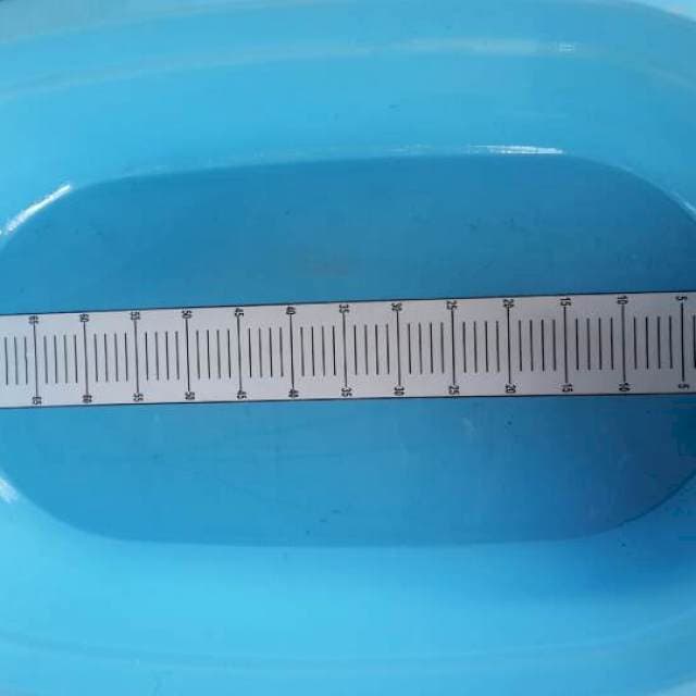 bak ukur oval panjang 70 cm