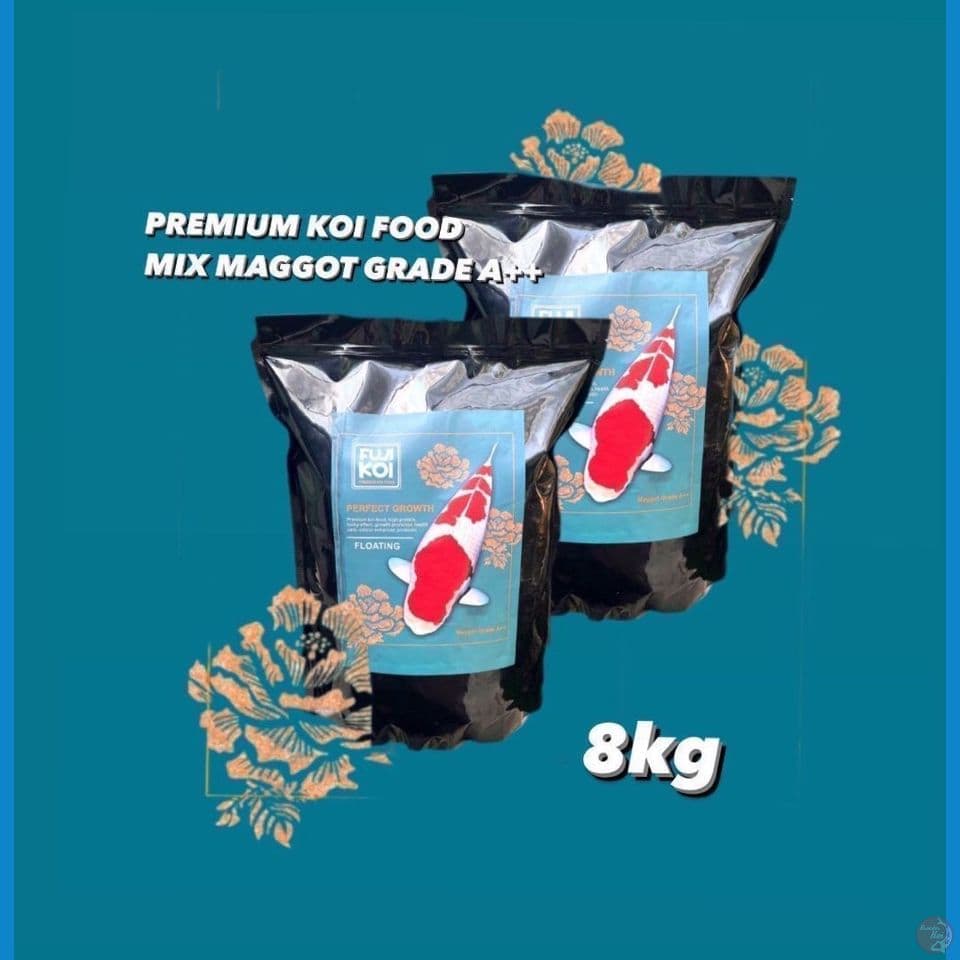 8kg fuji koi growth mix maggot